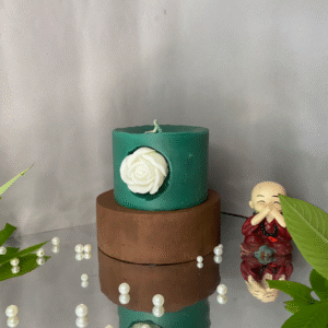 Carved Pillar Candle