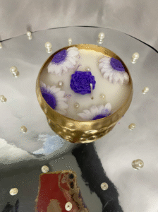 Sunflower Urli Candle